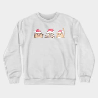 Christmas Animals Crewneck Sweatshirt